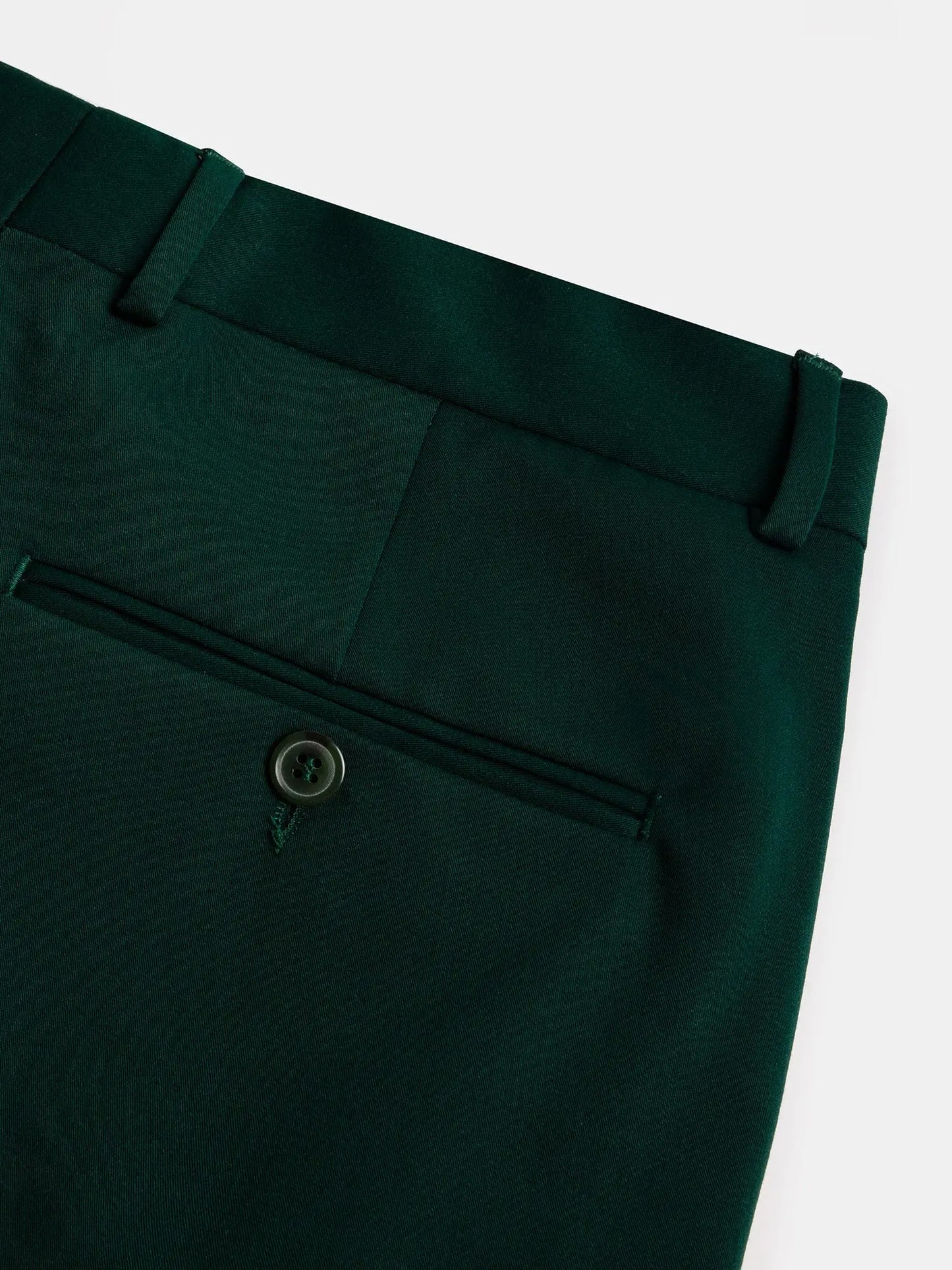 Donazi Green High Waist Slim-Fit Pants VIOSSI