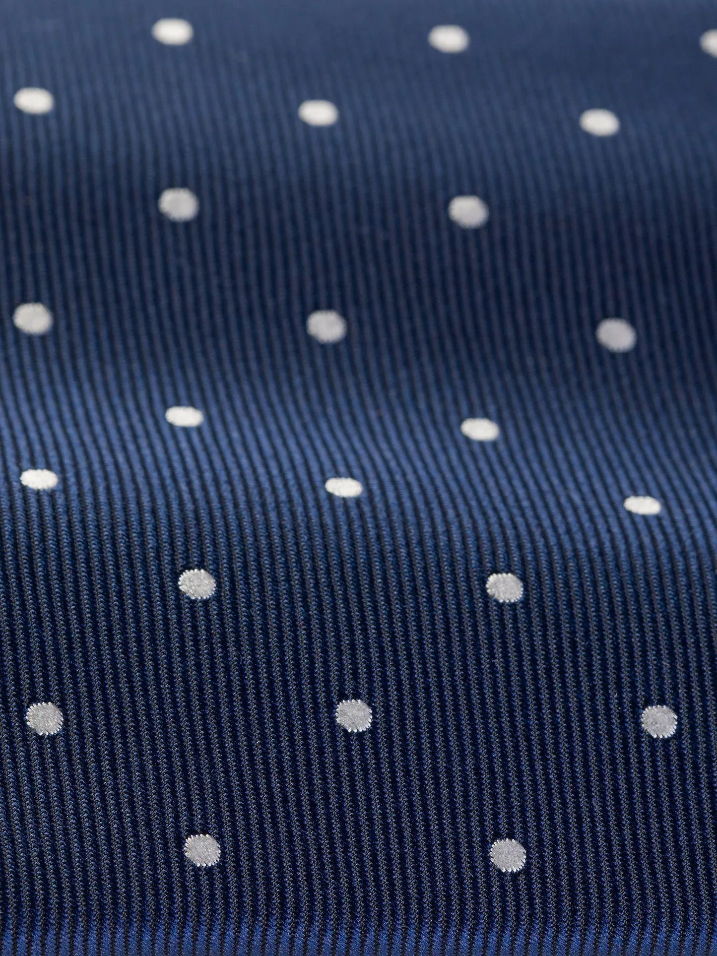 Navy Polka-Dot Tie 9cm - BRABION