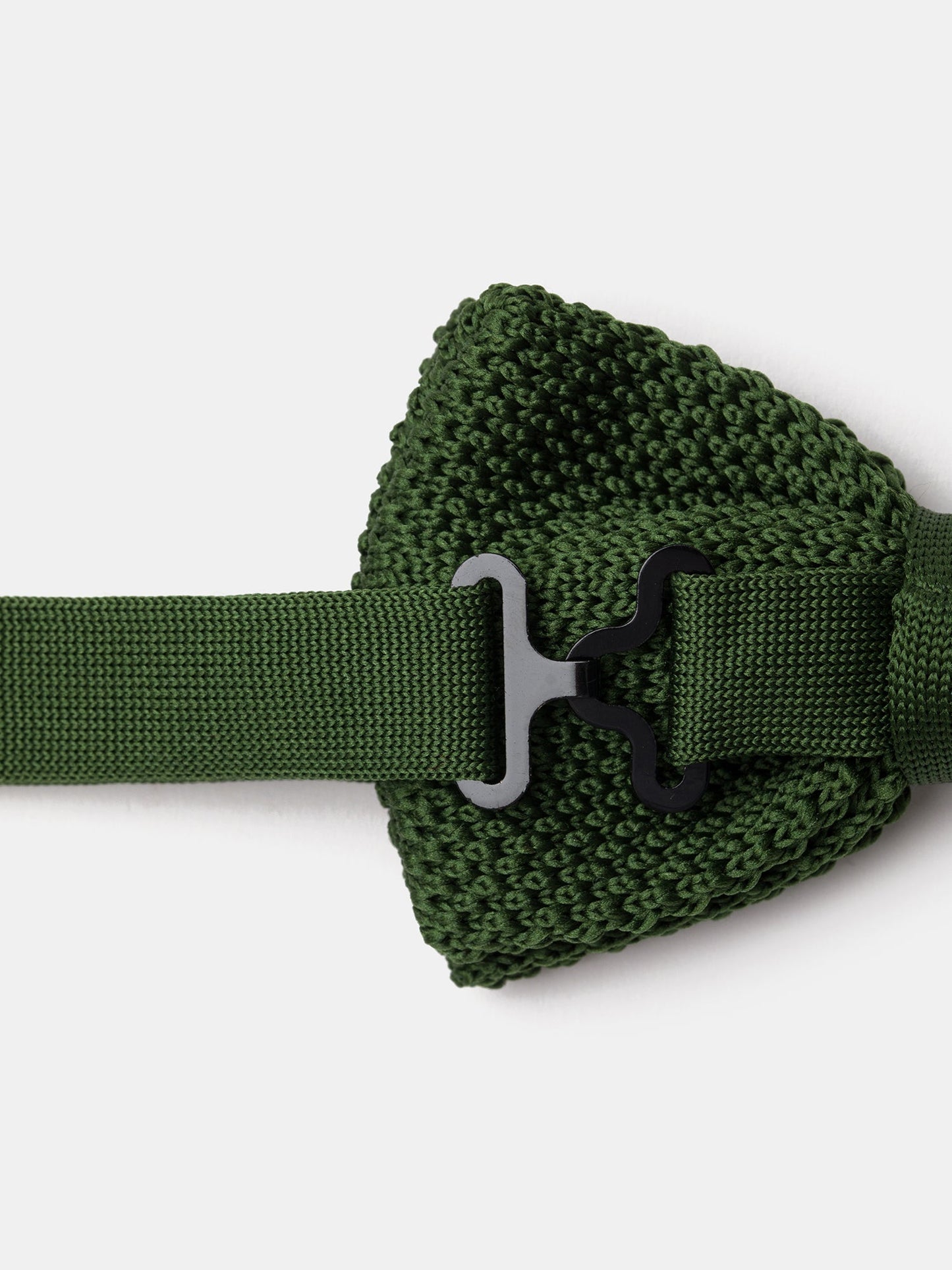 Khaki Knitted Bow Tie - BRABION