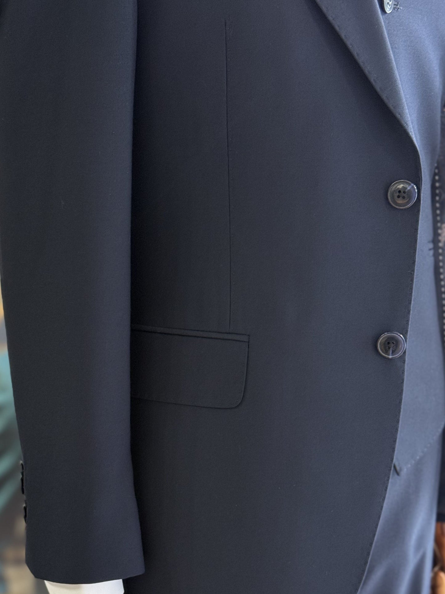 Navy Slim-Fit Suit 3-Piece VIOSSI - CB