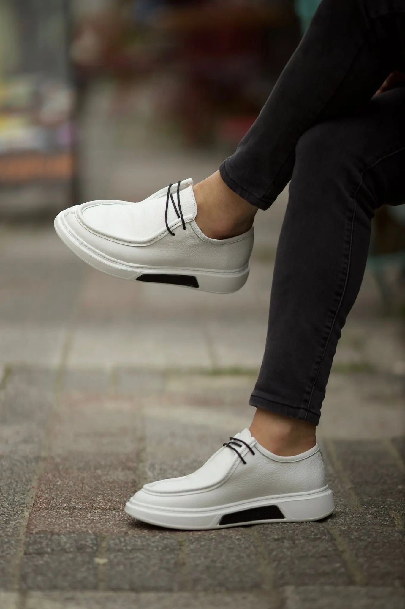 Vince Eva Pool Sole White Shoes – Elegant Leather Footwear - BRABION