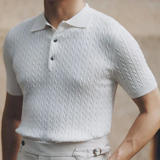 Knit Polo Shirt