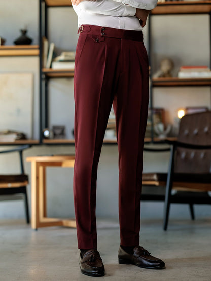 Bordeaux Double Breasted Suit 2-Piece VIOSSI