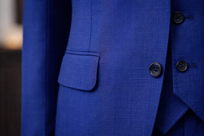 Navy Slim-Fit Suit 3-Piece VIOSSI