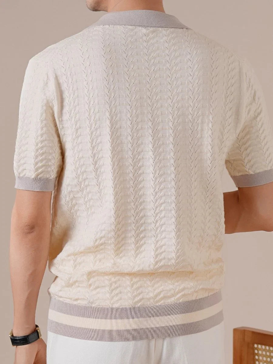 Brabion Old Money Knit Polo