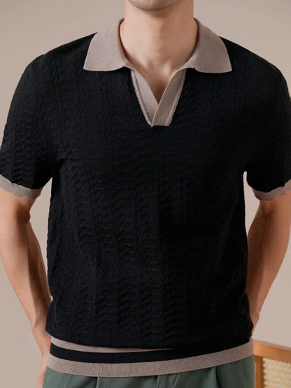 Brabion Old Money Knit Polo