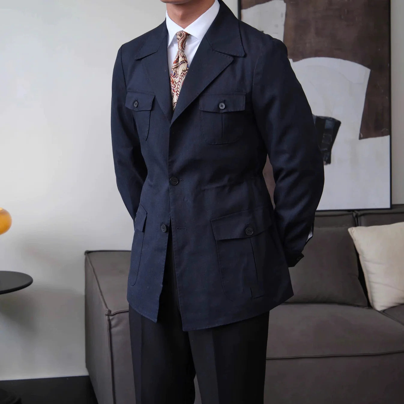 Men’s Heritage 4-Pocket Safari Jacket