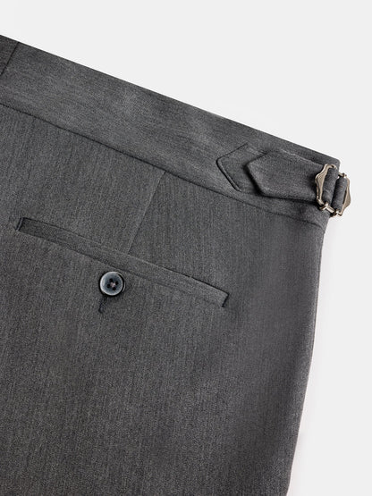 London Grey High Waist Slim-Fit Pants VIOSSI