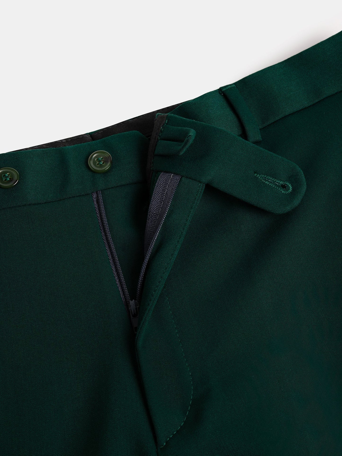 Donazi Green High Waist Slim-Fit Pants VIOSSI