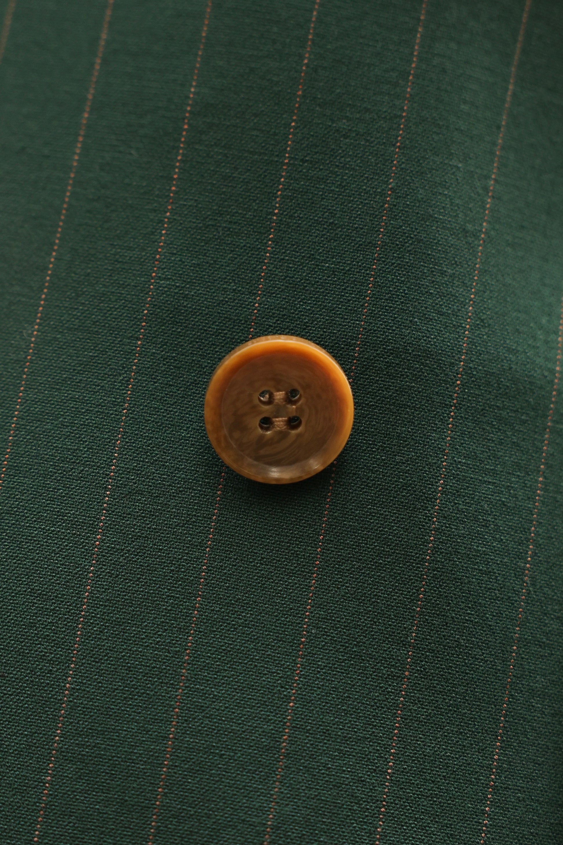 Green Striped Double Breasted Suit 2-Piece VIOSSI - CB