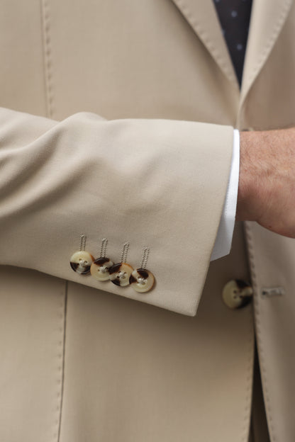 Beige Slim-Fit Suit 2-Piece VIOSSI - CB