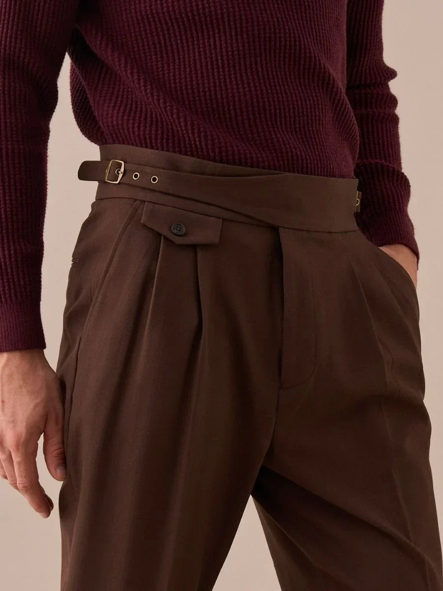 Sorano High Waisted Gurkha Pants - BRABION