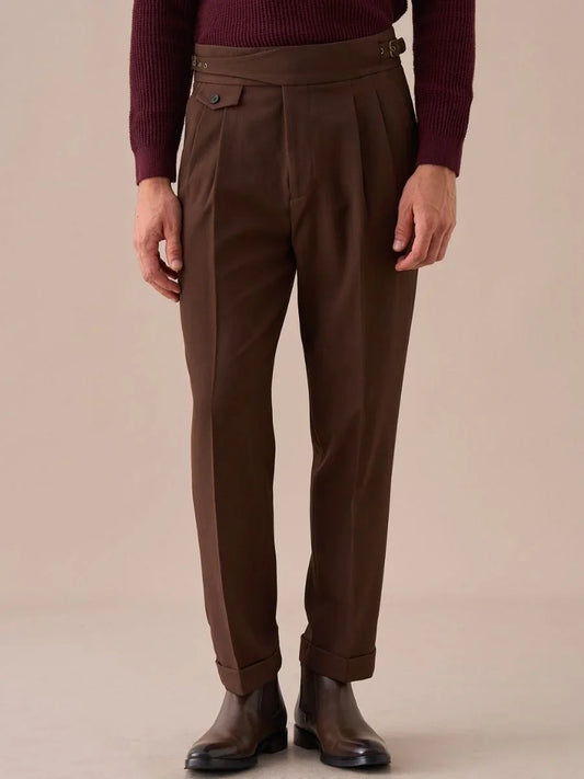 Sorano High Waisted Gurkha Pants - BRABION