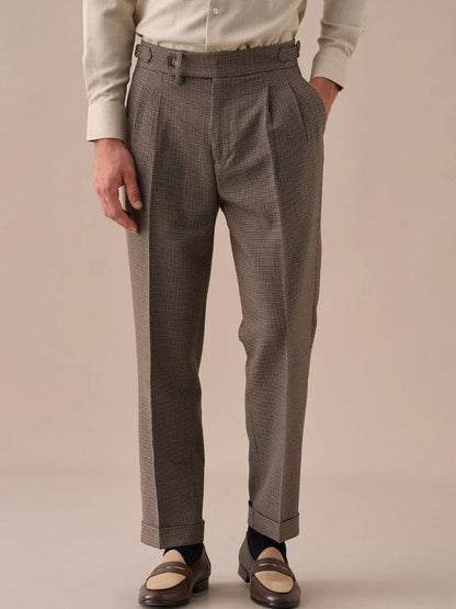 Men's Checkered Gurkha Pants - BRABION