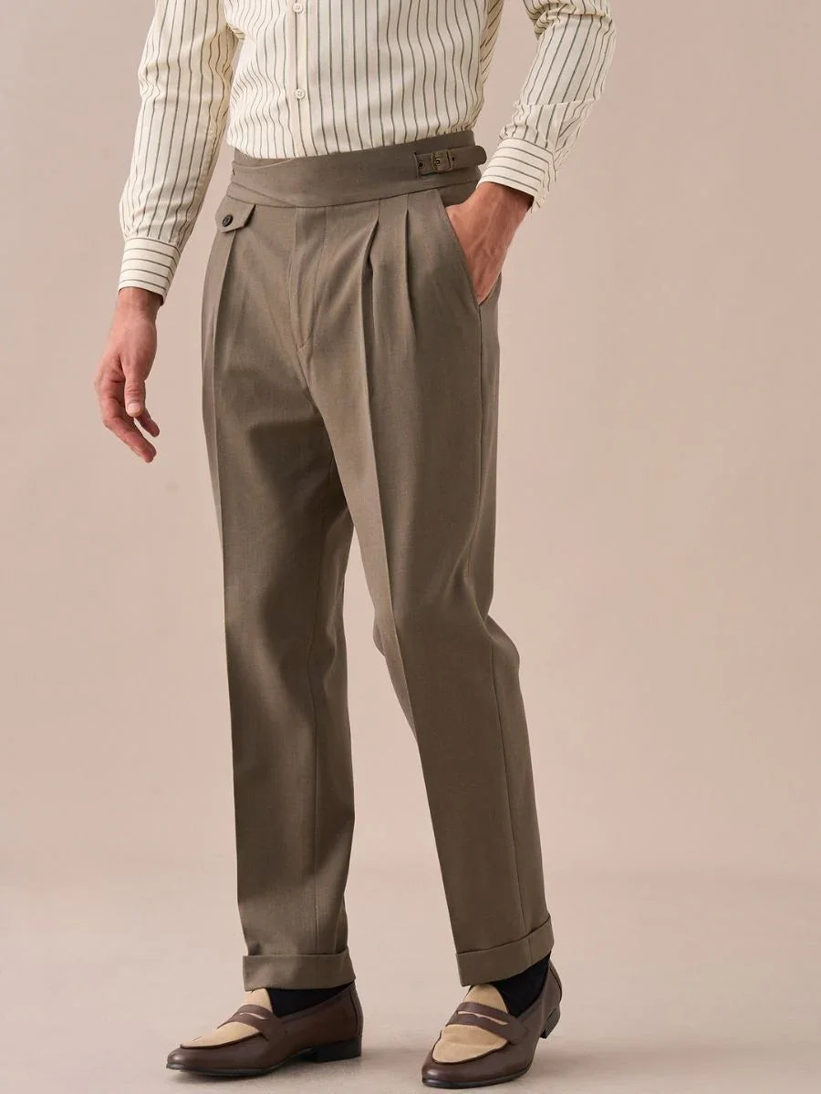 Sorano High Waisted Gurkha Pants - BRABION