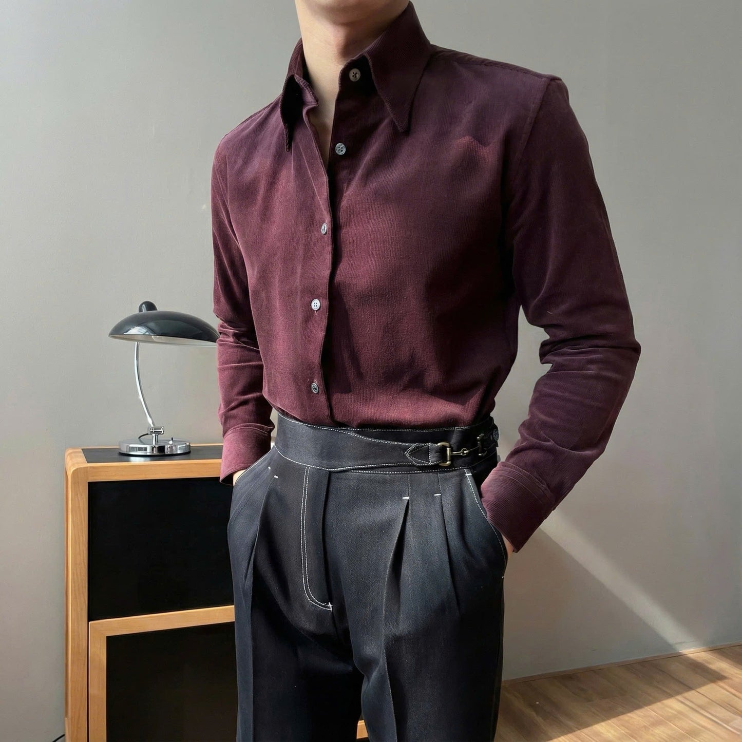 Spearpoint Corduroy Shirt