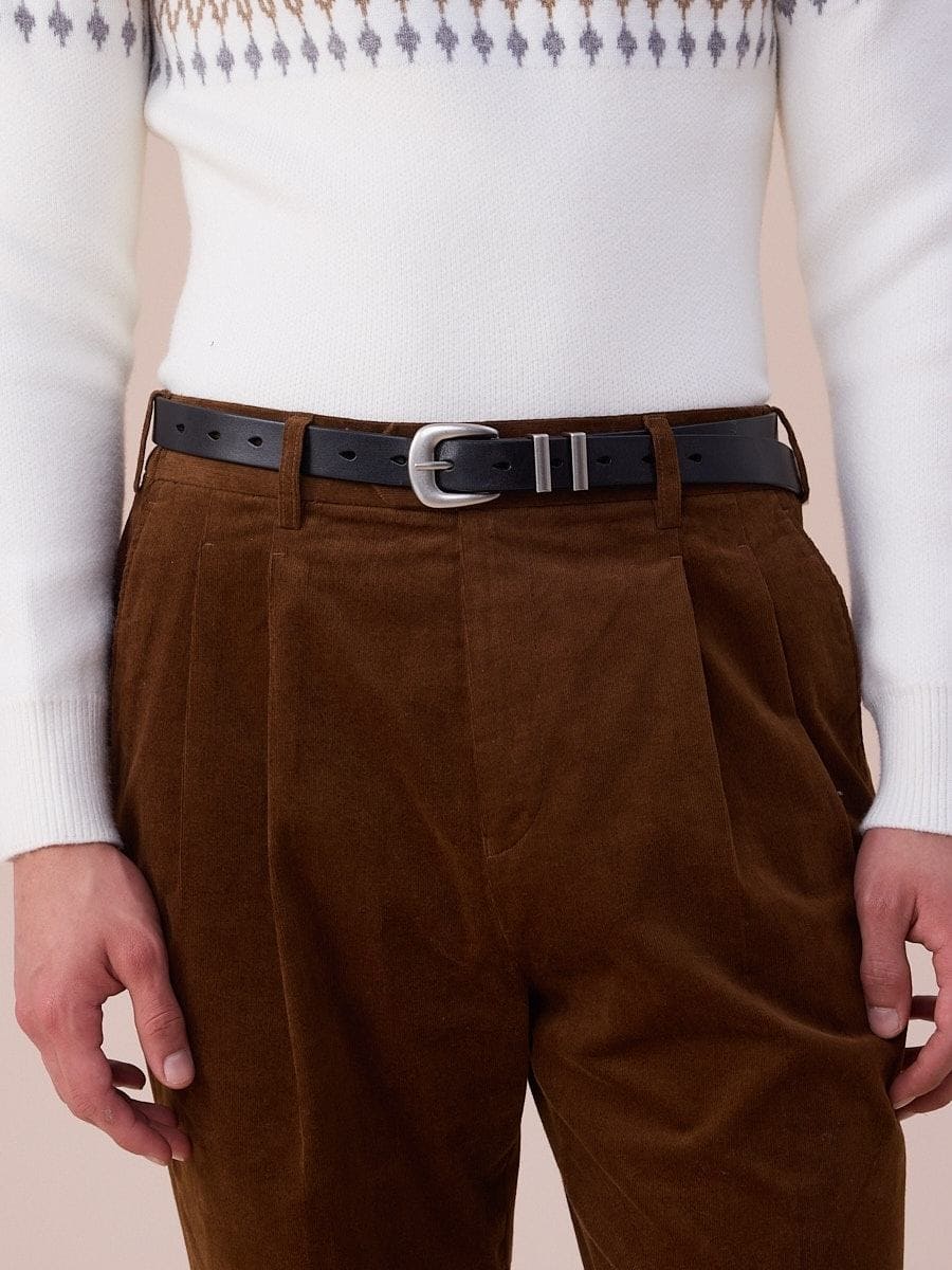 Luni High Waisted Corduroy Pants - BRABION