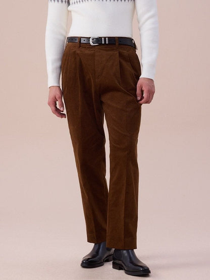 Luni High Waisted Corduroy Pants - BRABION