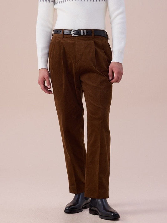 Luni High Waisted Corduroy Pants - BRABION