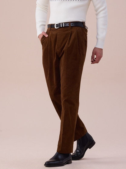 Luni High Waisted Corduroy Pants - BRABION