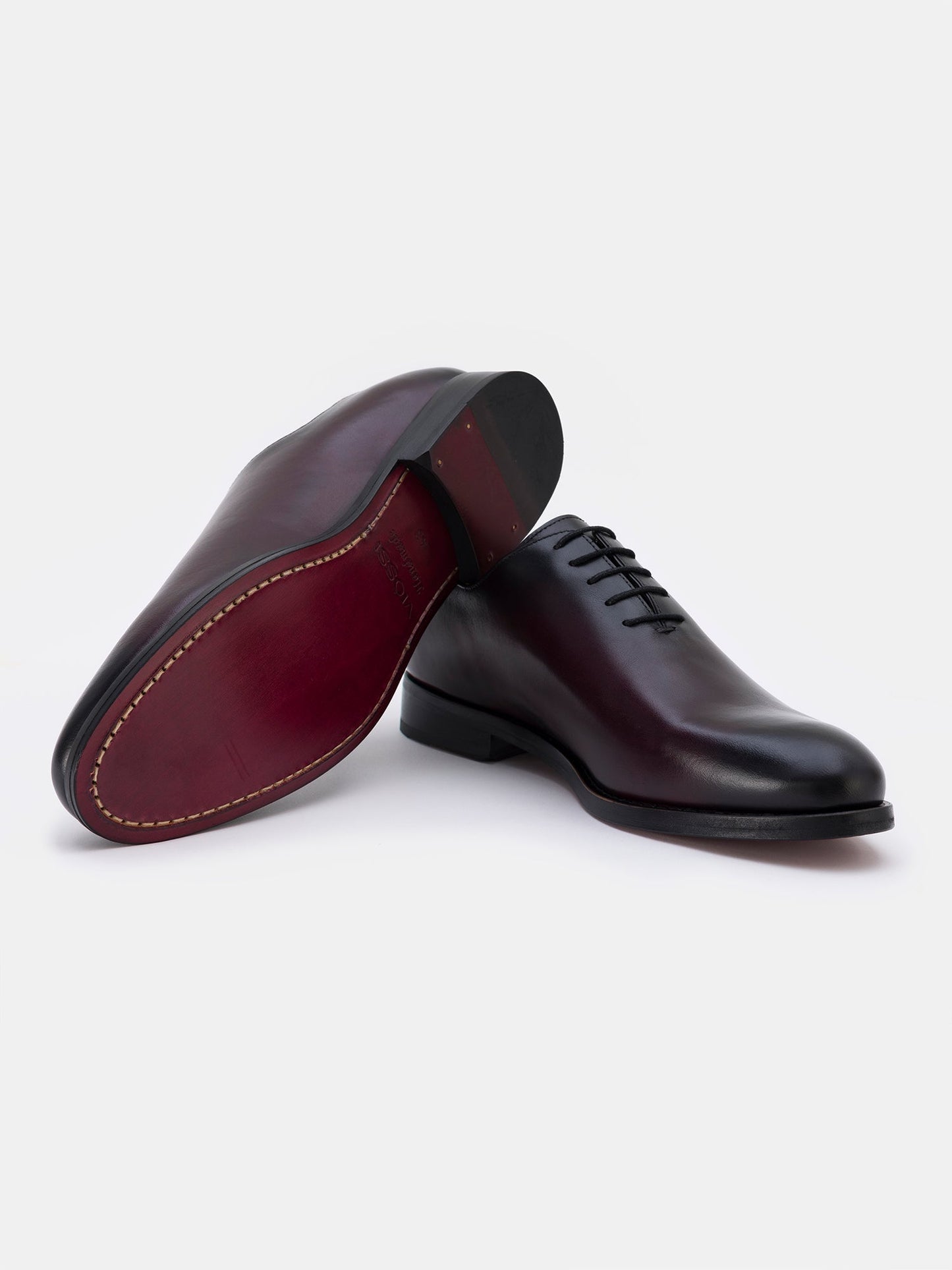 Bordeaux Burnished Leather Oxford VIOSSI