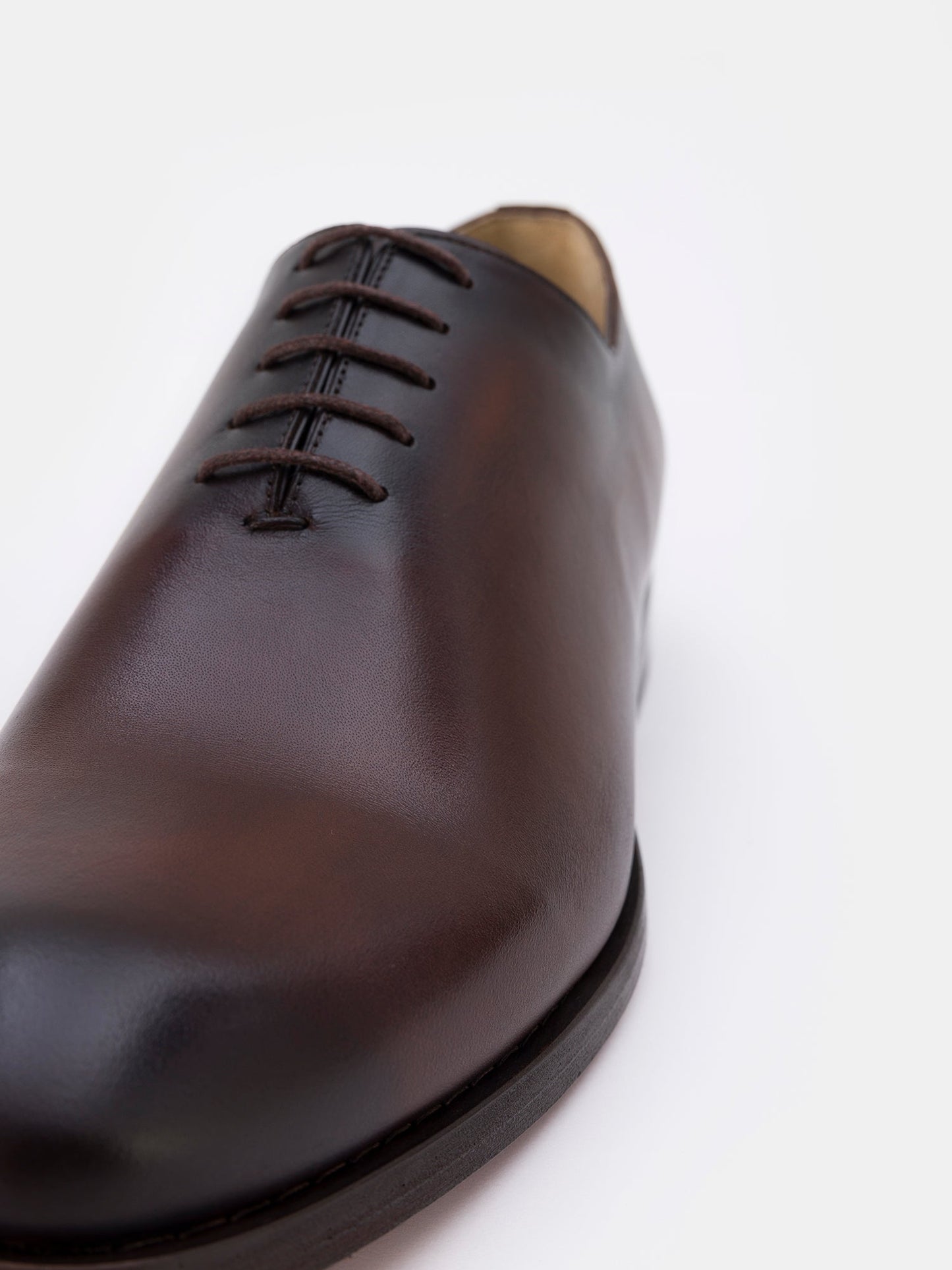 Bordeaux Burnished Leather Oxford VIOSSI