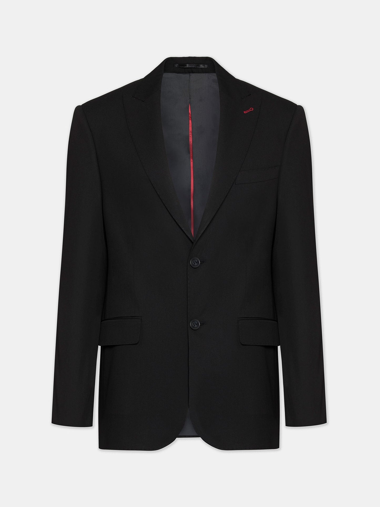 Black Modern-Fit Suit 3-Piece VIOSSI