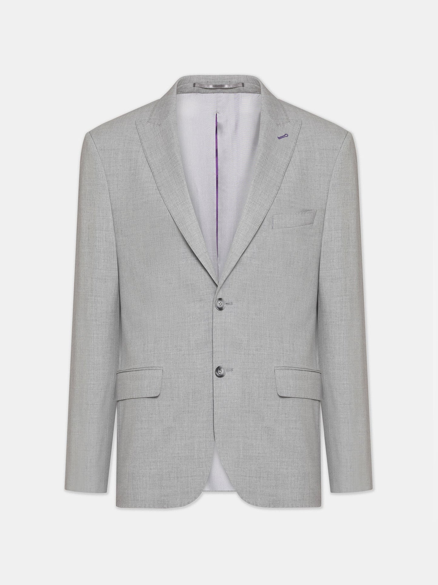 Grey Modern-Fit Suit 3-Piece VIOSSI