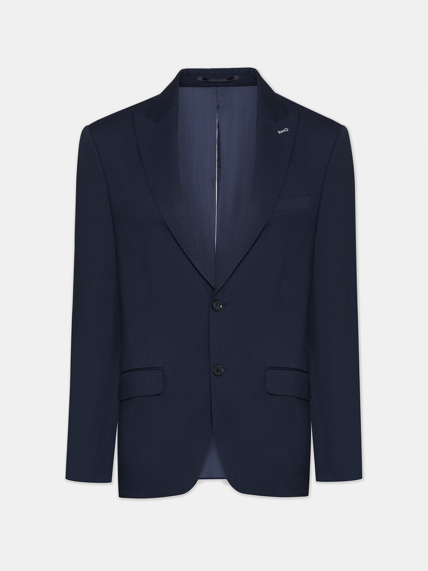 Navy Modern-Fit Suit 3-Piece VIOSSI