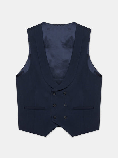 Navy Modern-Fit Suit 3-Piece VIOSSI