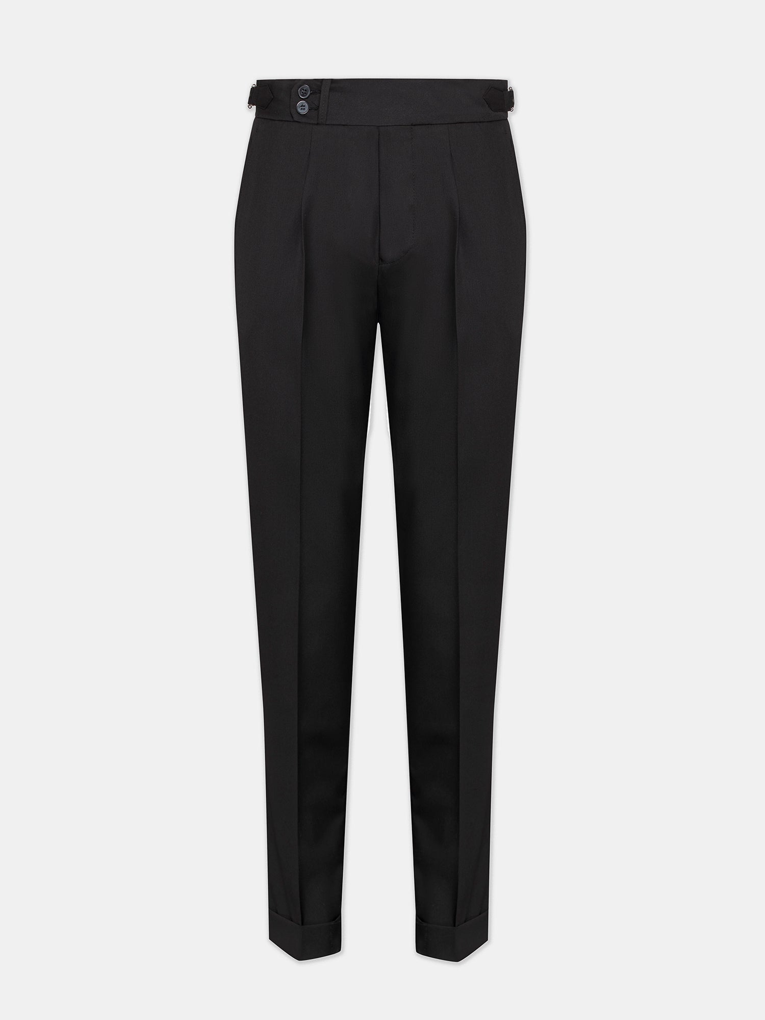 Black Double Breasted Suit 2-Piece VIOSSI