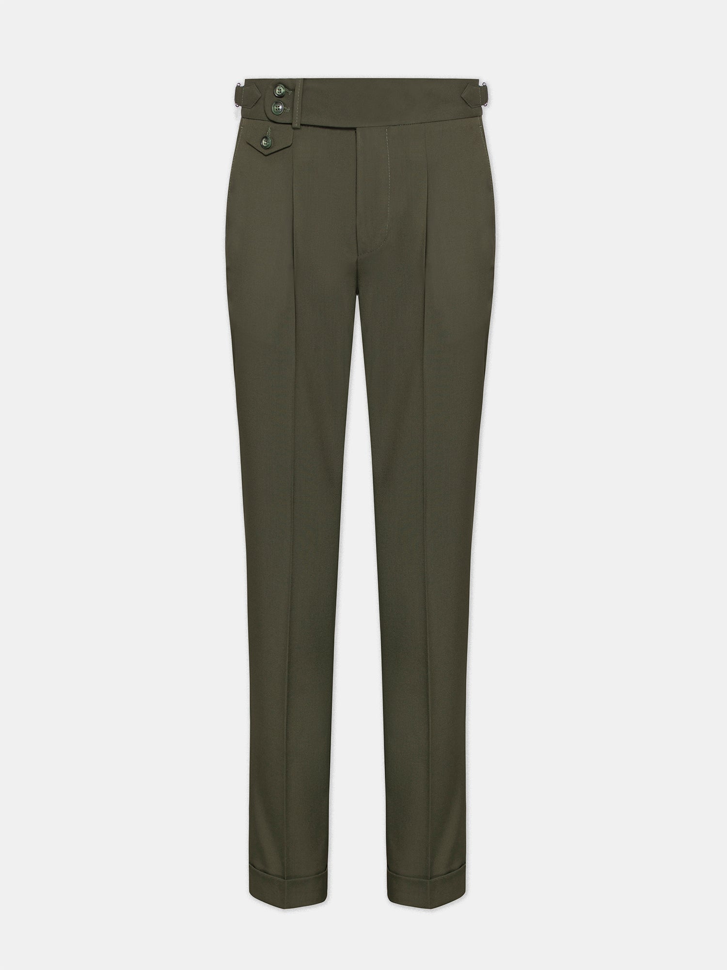Khaki Double Breasted Suit 2-Piece VIOSSI