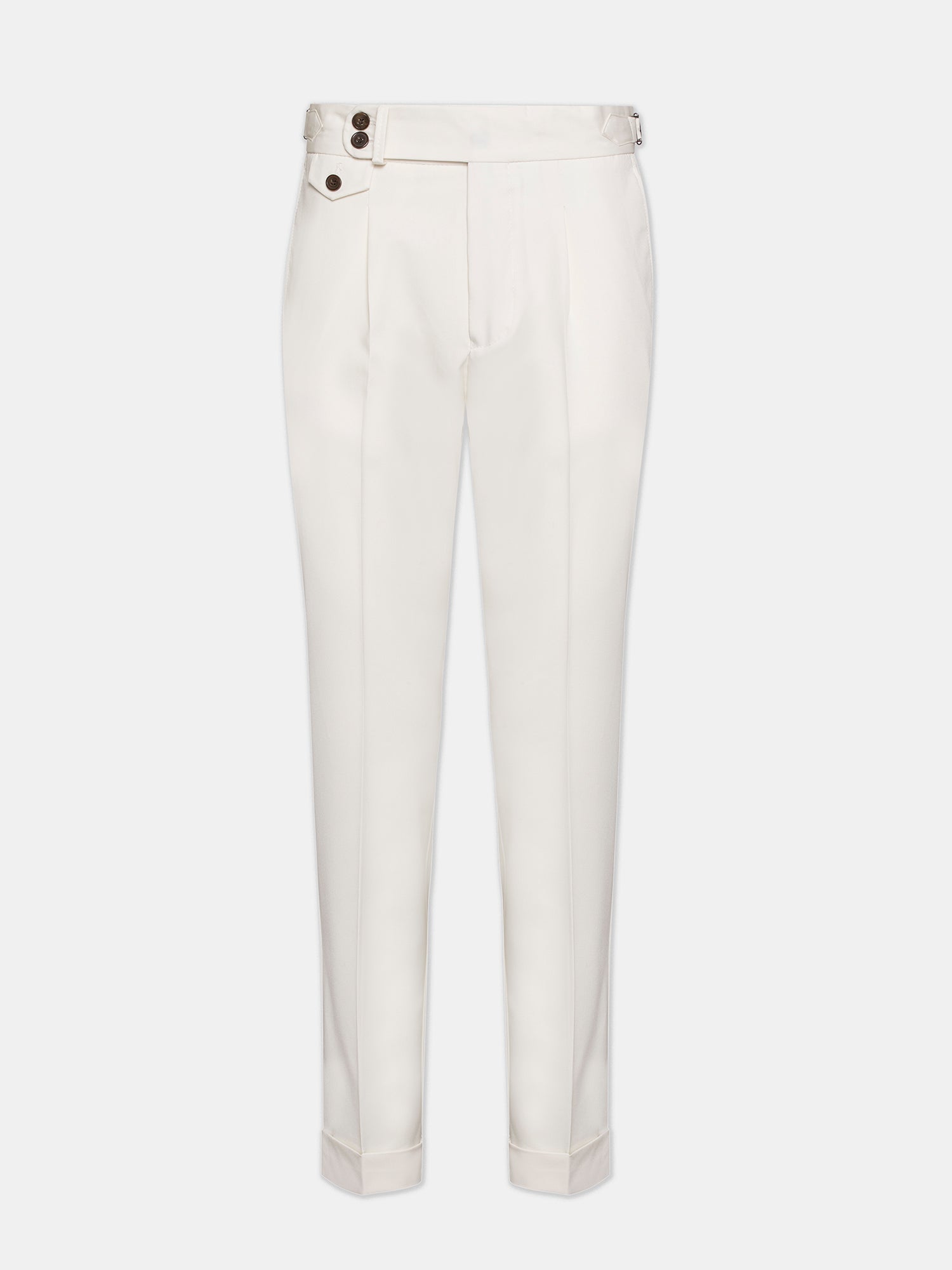 White Double Breasted Suit 2-Piece VIOSSI