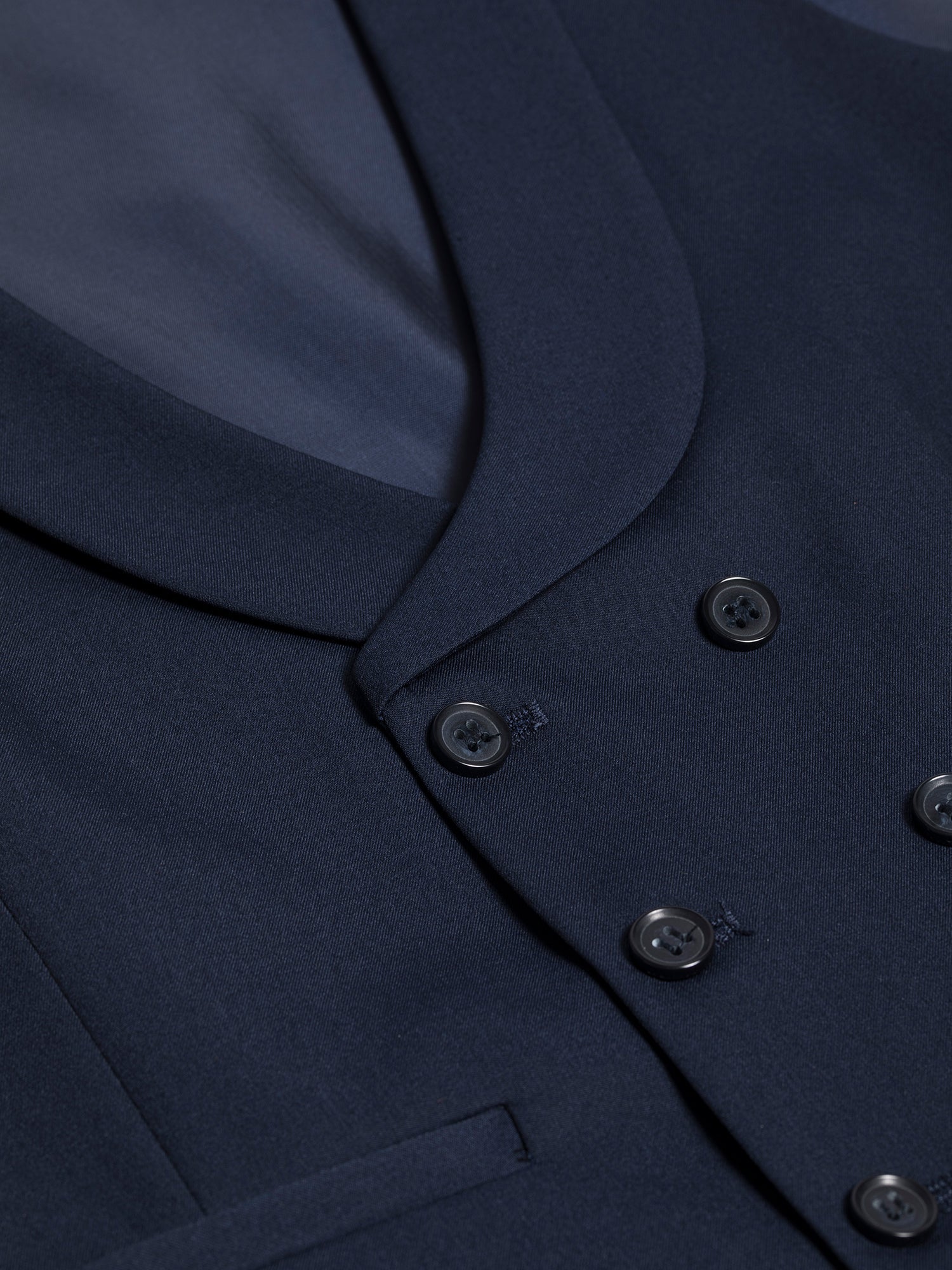 Navy Modern-Fit Suit 3-Piece VIOSSI
