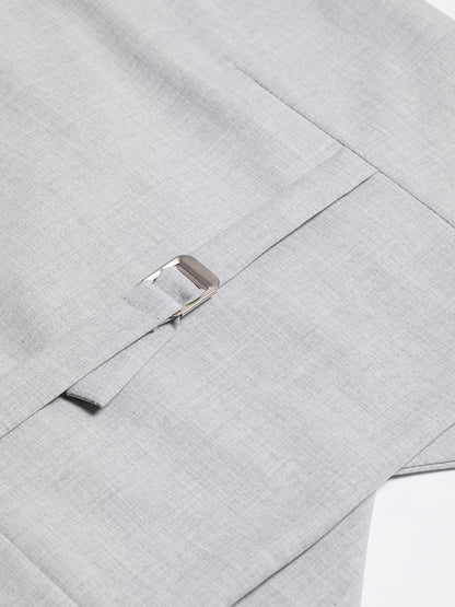 Grey Modern-Fit Suit 3-Piece VIOSSI
