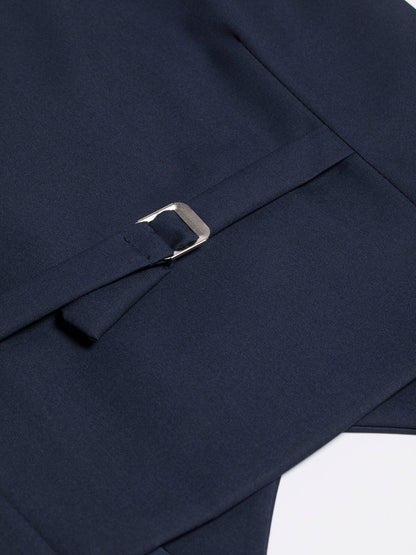 Navy Modern-Fit Suit 3-Piece VIOSSI