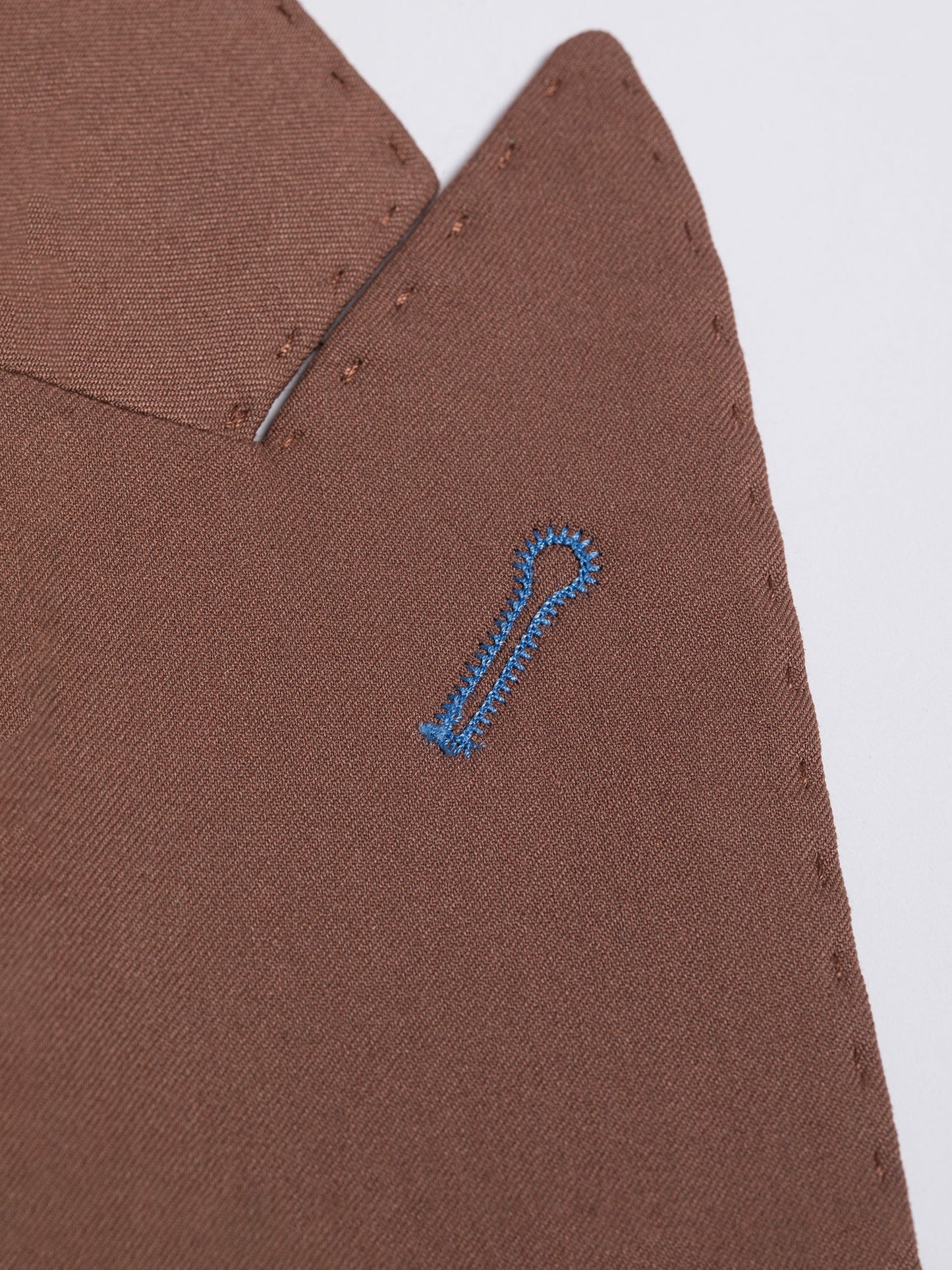 Brown Double Breasted Suit 2-Piece VIOSSI