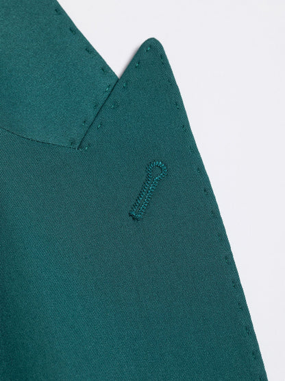 Green Modern-Fit Suit 3-Piece VIOSSI