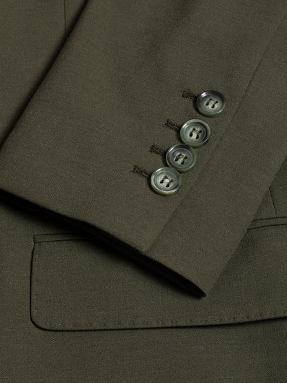 Khaki Modern-Fit Suit 3-Piece VIOSSI
