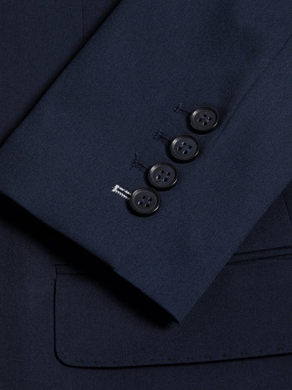 Navy Modern-Fit Suit 3-Piece VIOSSI