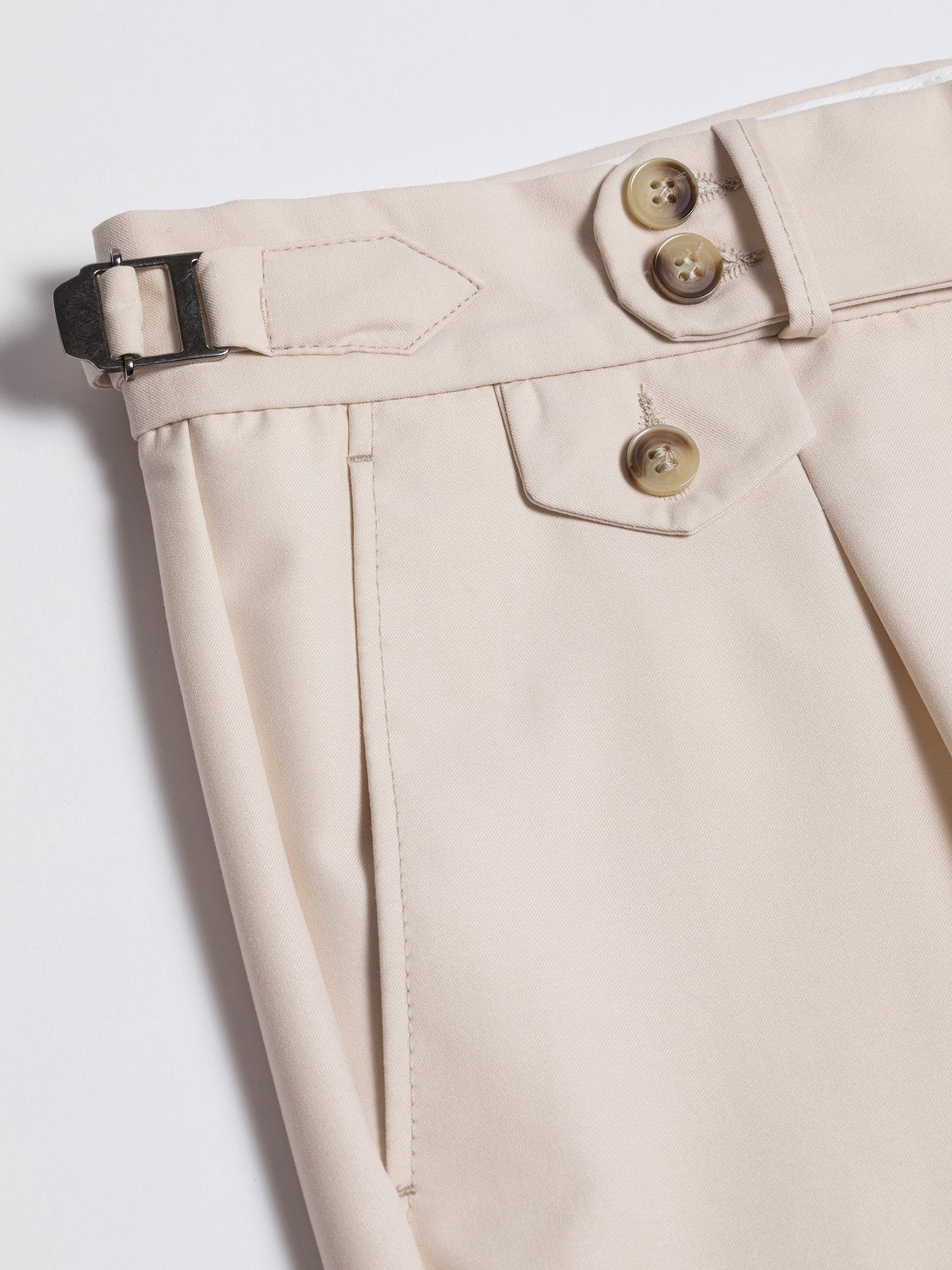 Beige Modern-Fit Suit 3-Piece VIOSSI