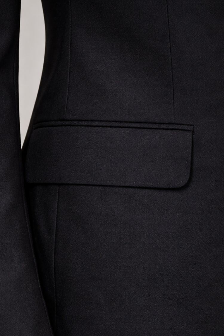 Black Slim-Fit Suit 3-Piece VIOSSI - CB