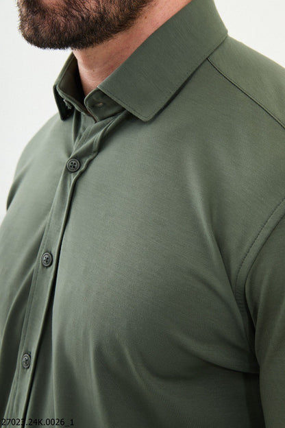 Brabion James Men’s Slim Fit Cotton Shirt - Elevate Your Wardrobe