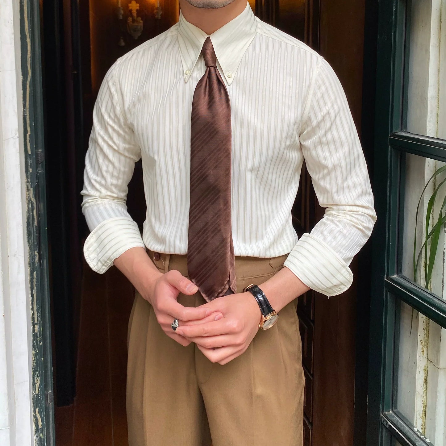 Classic Point Collar Shirt