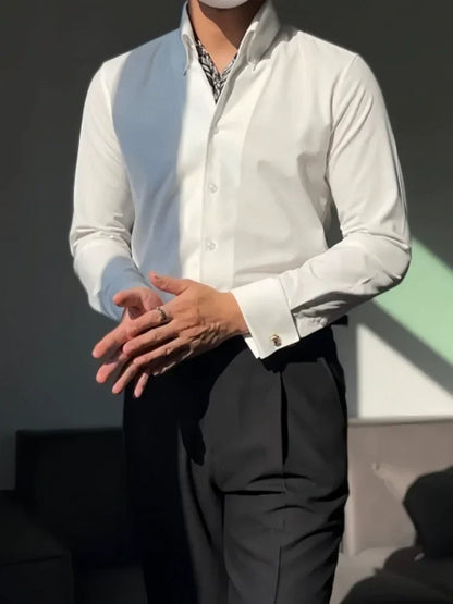British Shirt with Cufflinks