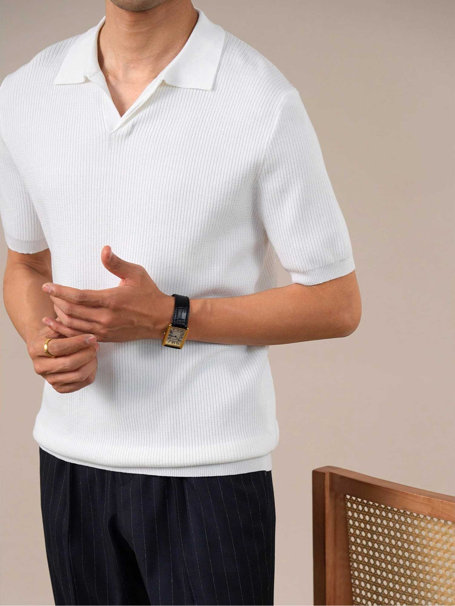 Men’s Seagull Collar Polo Shirt BRABION