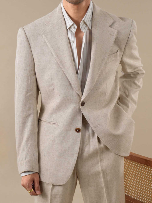 Men’s Italian Linen-Lined Blazer BRABION