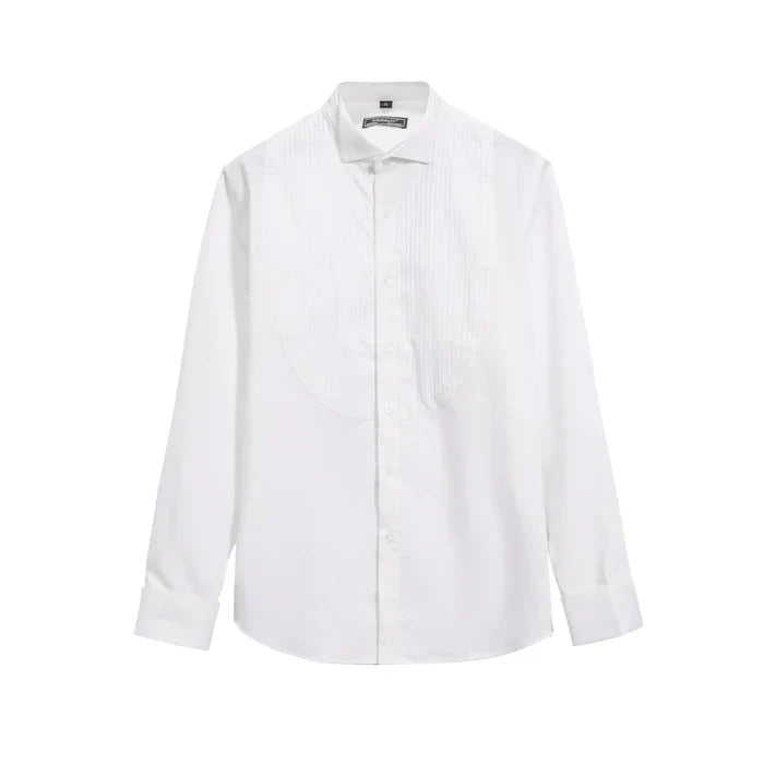 Wing Collar Tuxedo Shirt