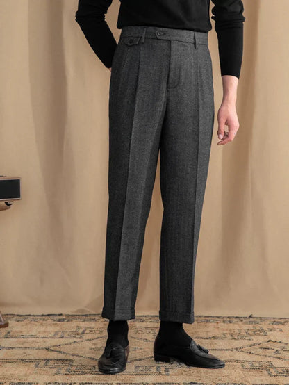 Herringbone Tailoring Pants