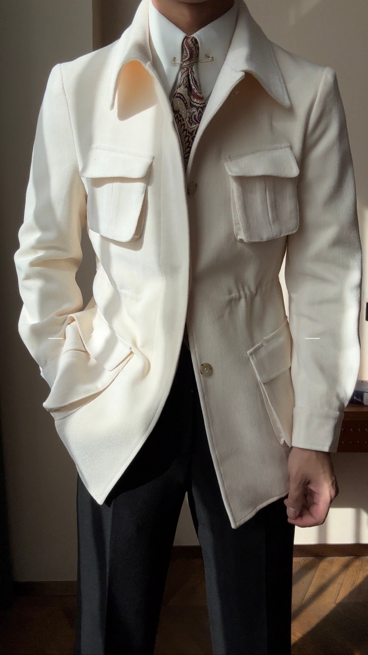 Men’s Italian Retro Hunting Jacket